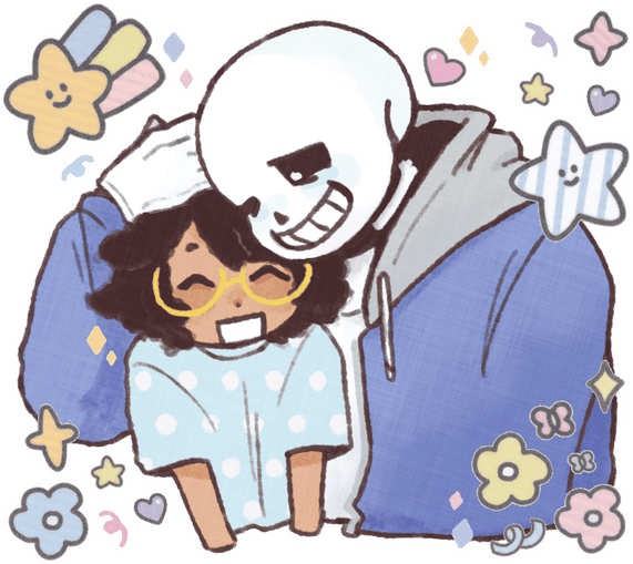 Me and Sans ♡