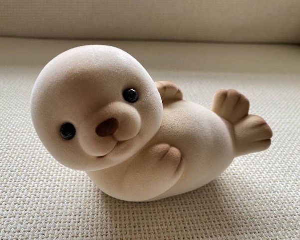Small toy seal
